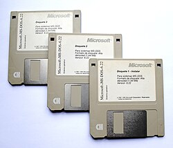 MS-DOS 6.22 Floppy Disks